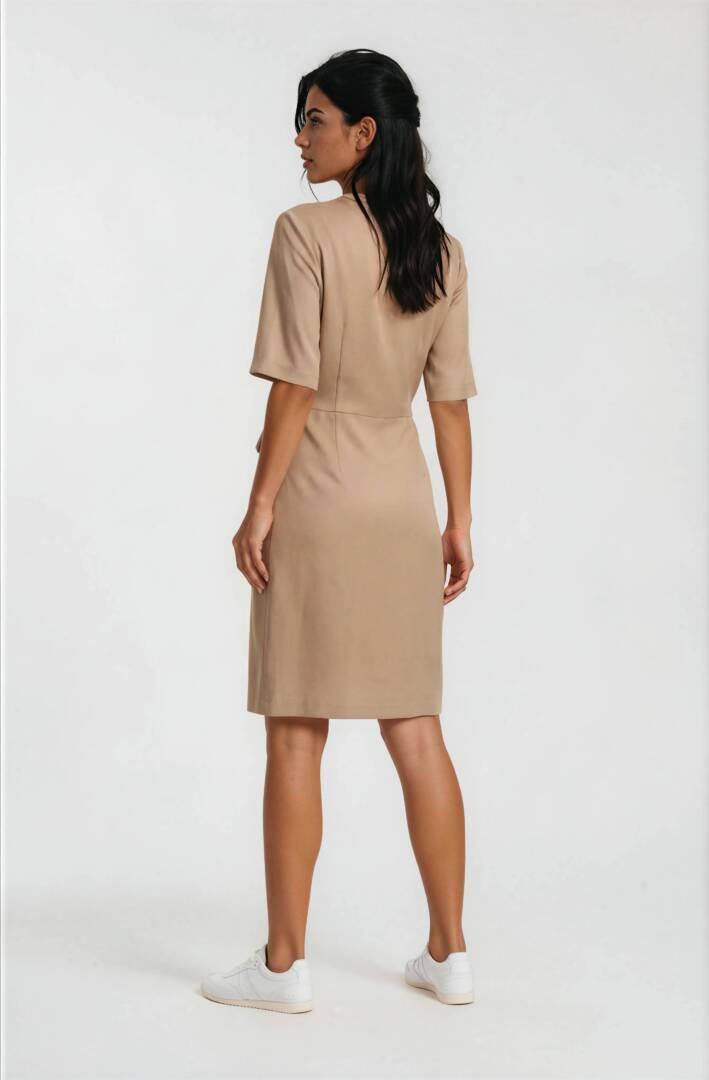 spa dress beige