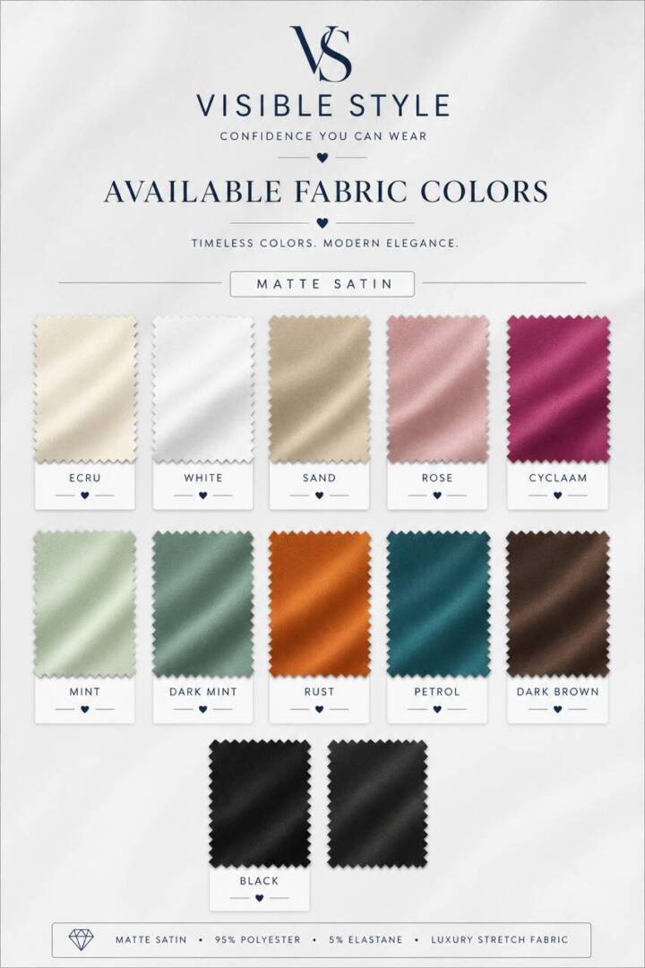satin Visible style